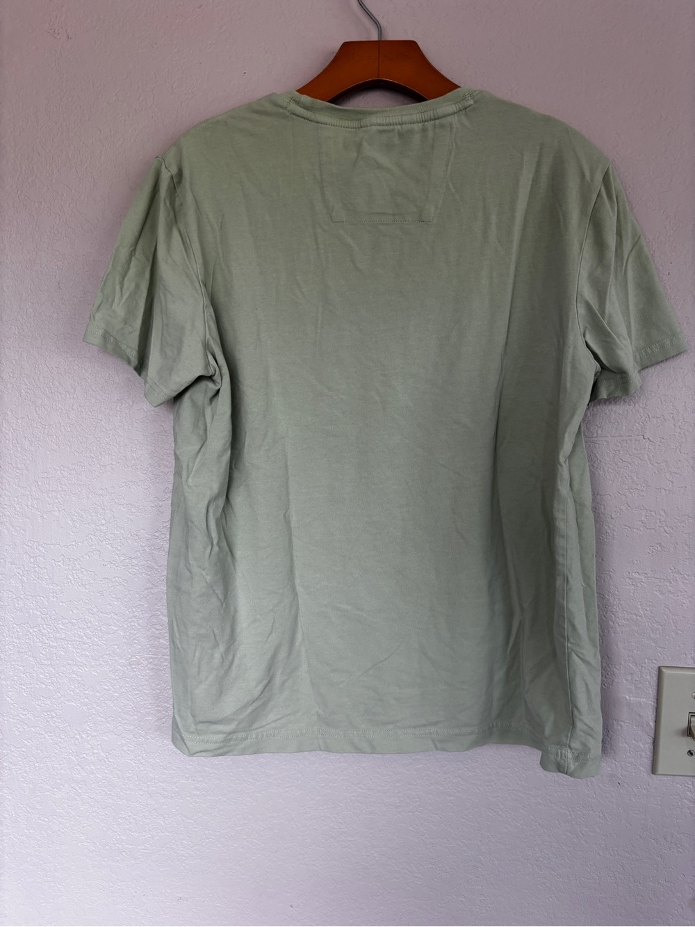 Nautica Men's Sage Green Crew Neck Logo Tee size M - Picture 2 of 6